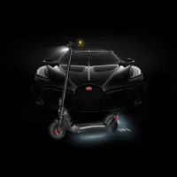 bugatti 10 electric scooter black color for sale